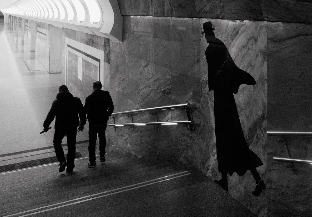 Станция Достоевская. Фёдор Михайлович был бы доволен.