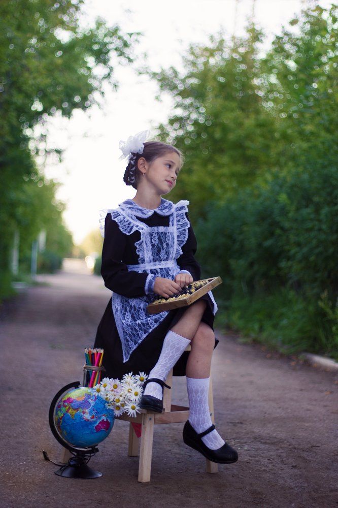 первоклассница Анна