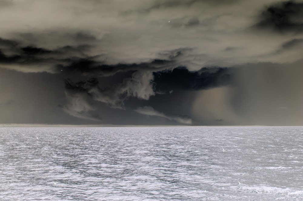 Грозовой фронт в инверсии