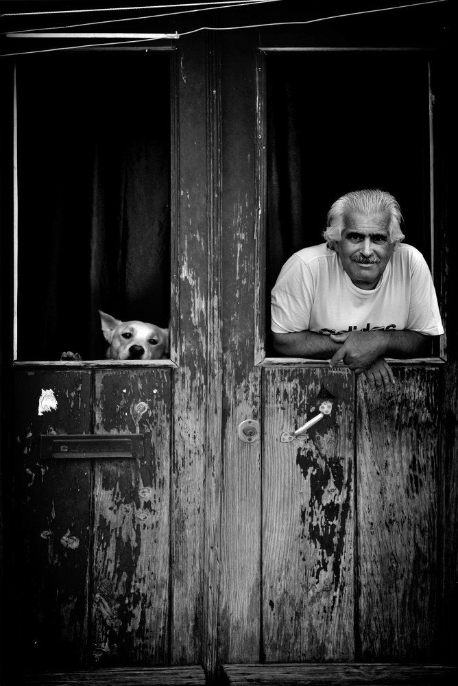 Два друга...