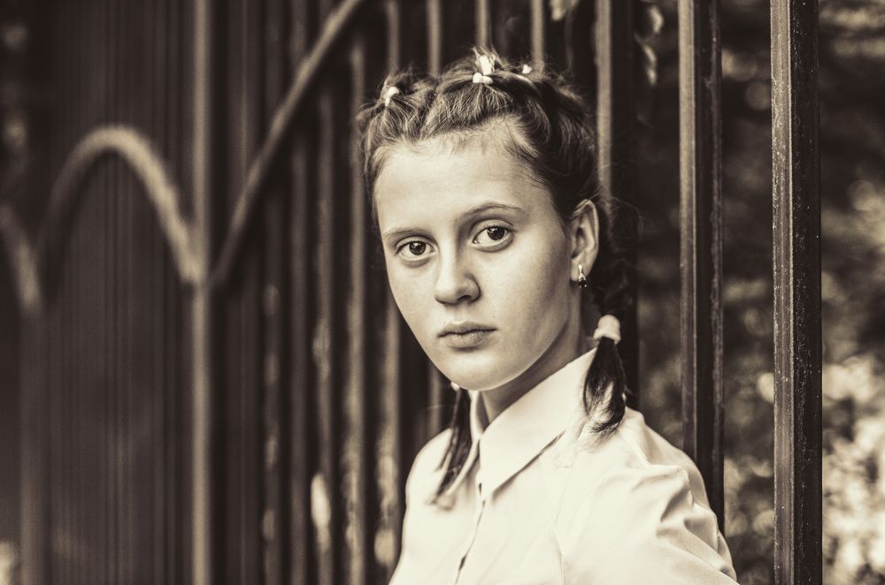 Советская школьница 30-х годов