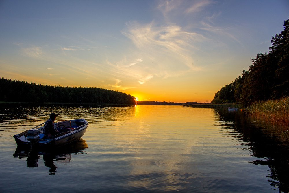 Восхитительный закат.