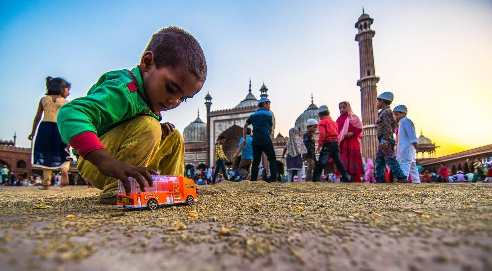 Playing in Gods House