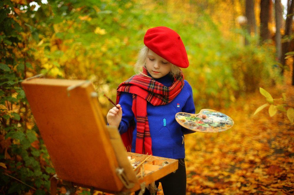 Юный художник