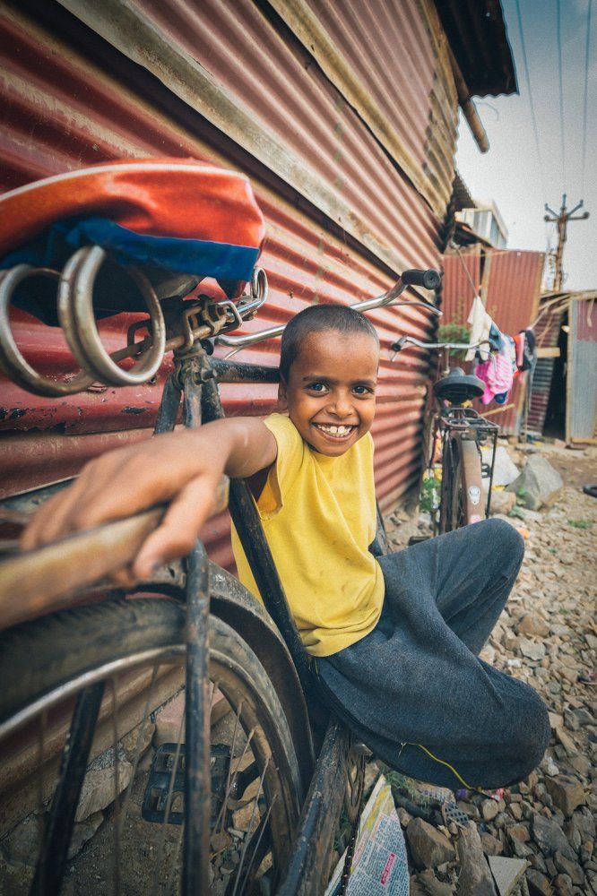 Happiness is smiling