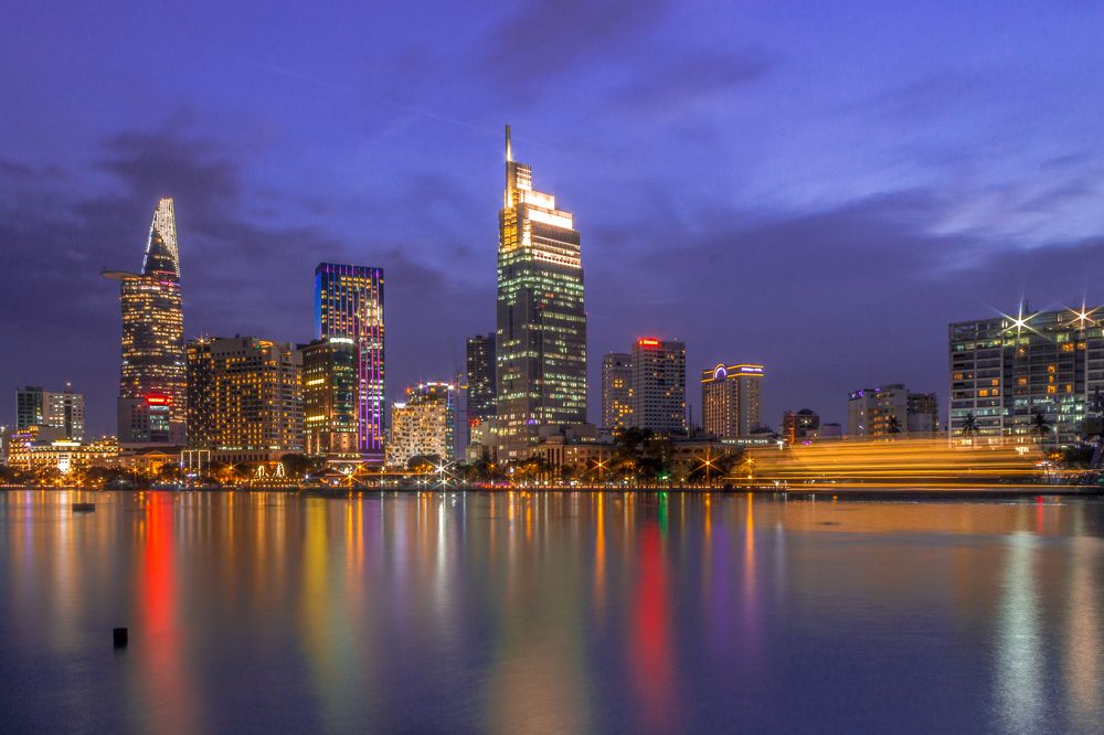 SaiGon City by night