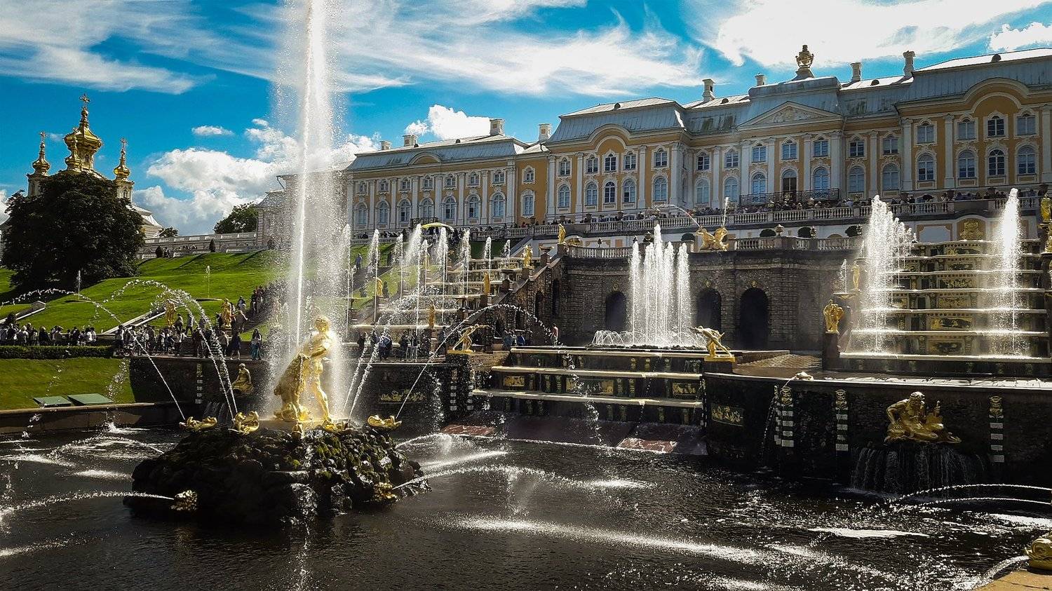 Фонтаны Петергофа