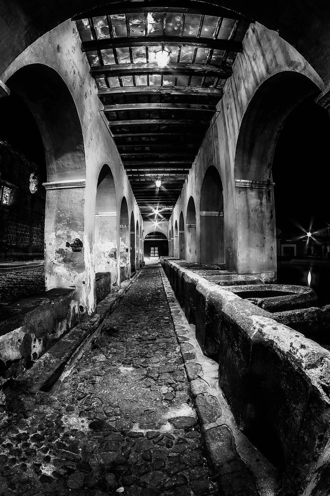 night light in the village