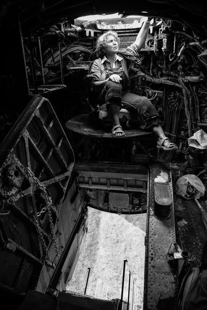 Виктория в ТУ-95