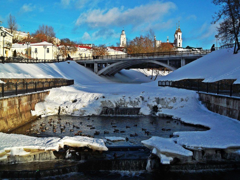 Морозный день