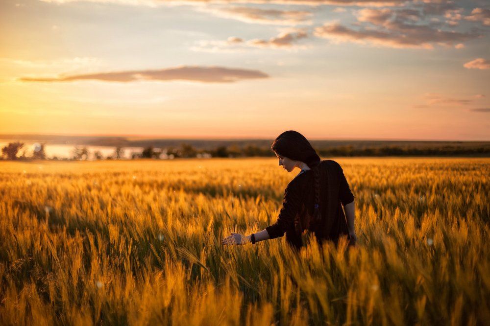 Закат на лимане