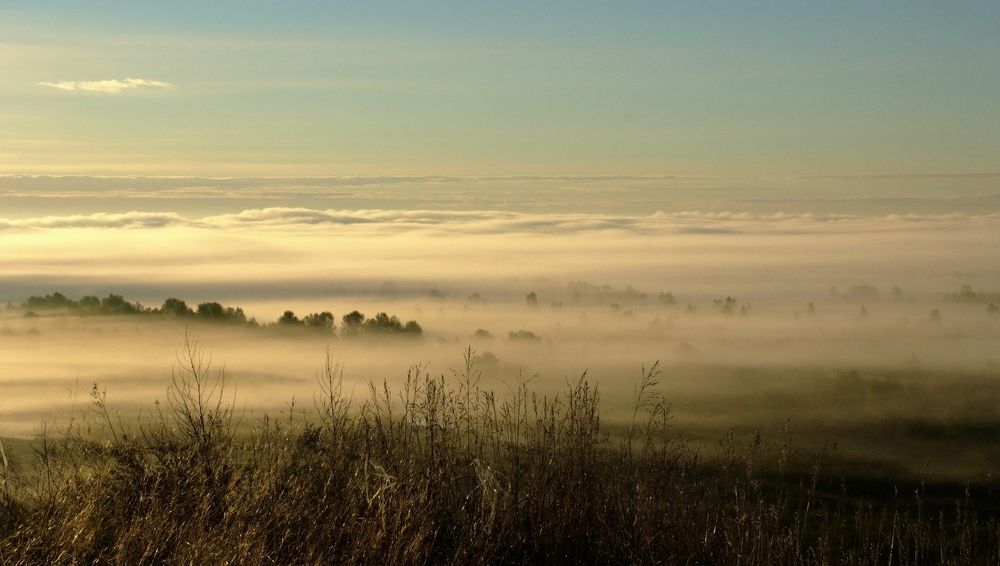 Сквозь волнистые туманы ...