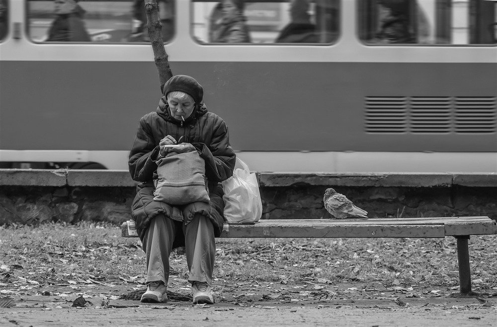 Моя бабушка курит трубку