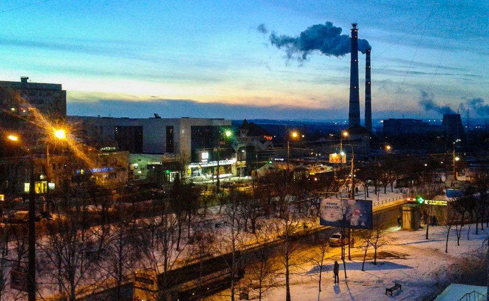 Мой город вечером