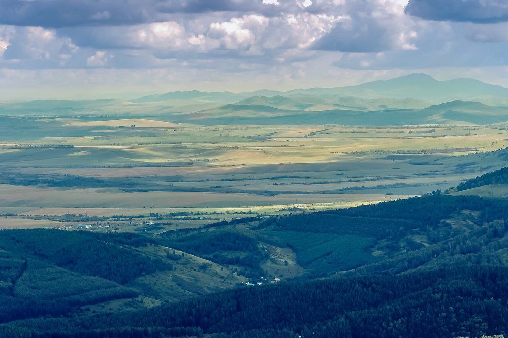С высоты птичьего полёта.