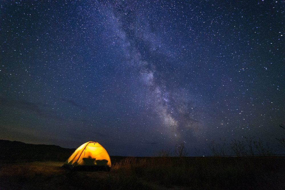 Ночевка на Кояшском озере