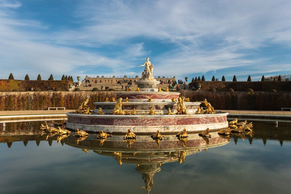 Версаль. Осенний вечер.