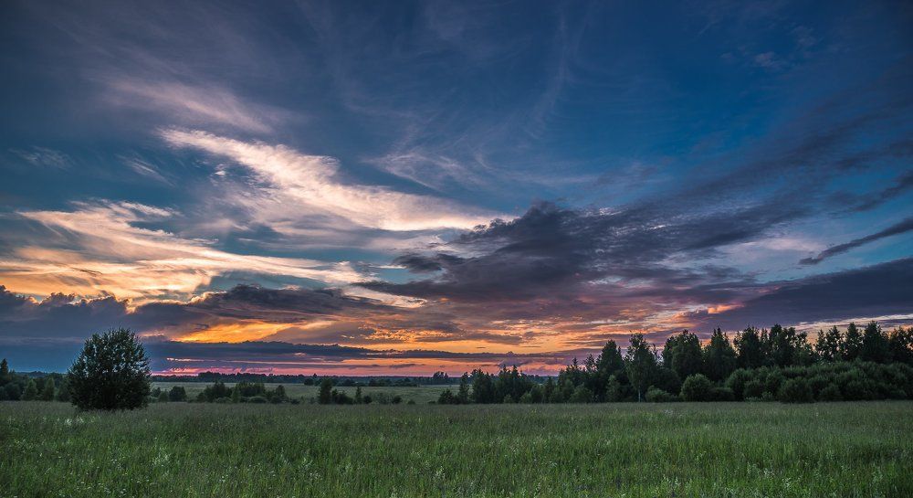 Панорама заката