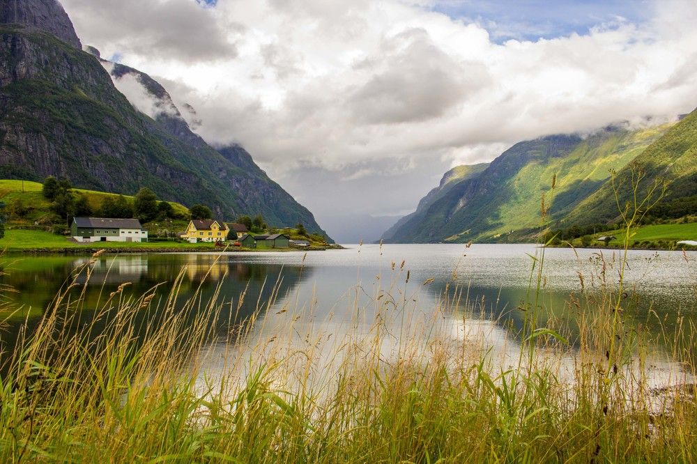 Norway landscape.