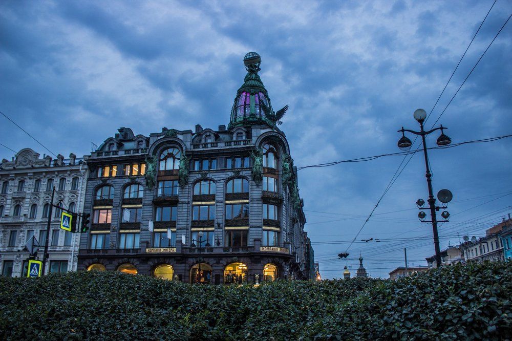 Санкт-Петербург, Зингер и Дом книги