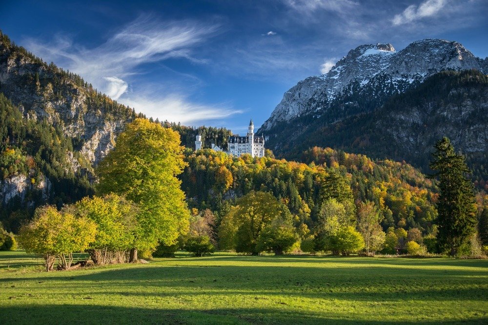 The castle of the fairy-tale king