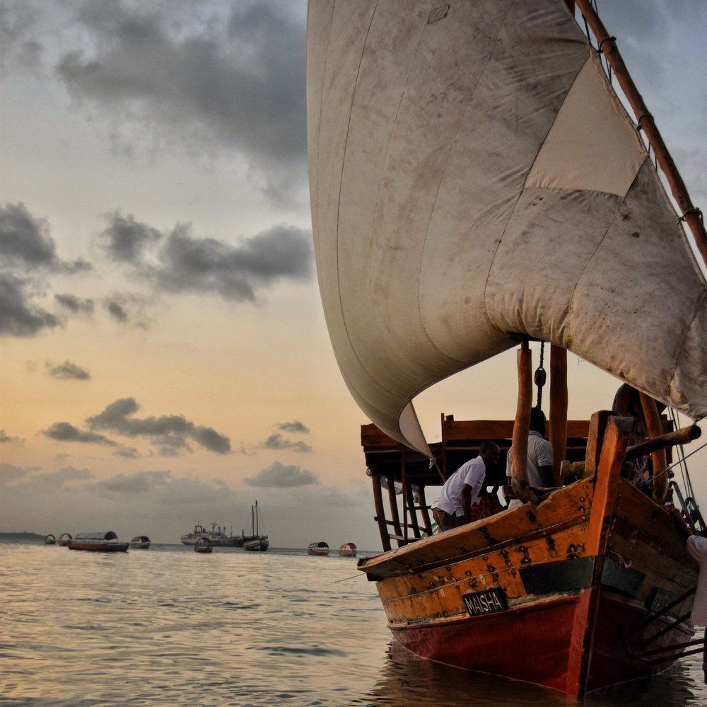 Lets set sail at sunset