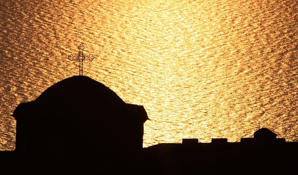 at the Holy Mountain