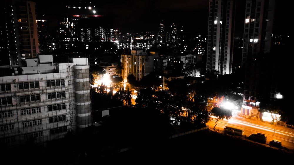Long exposure shot