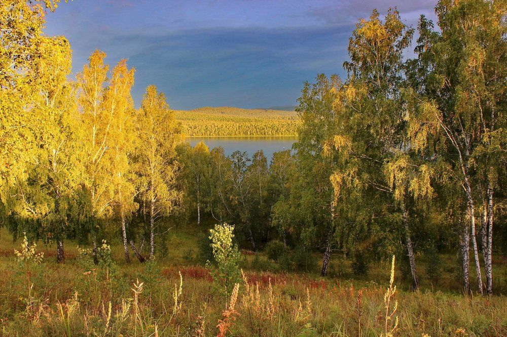 На исходе лета.