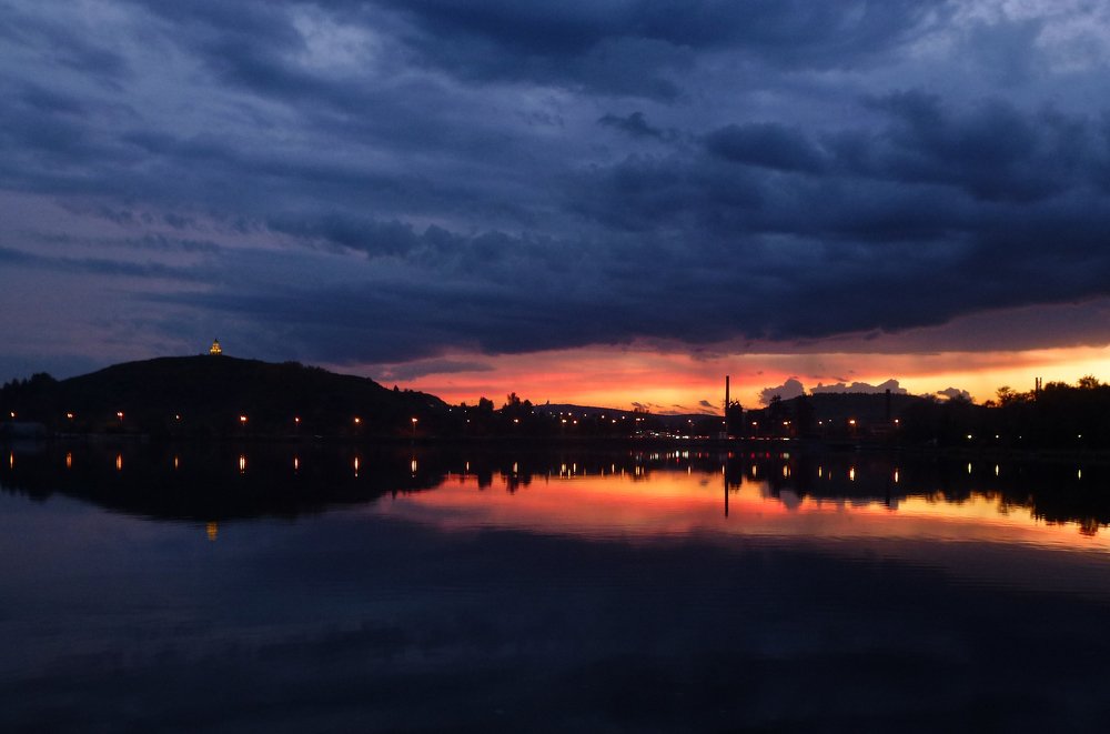 Красочный закат