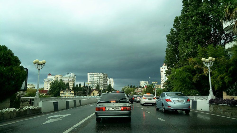 По дороге в Грозу