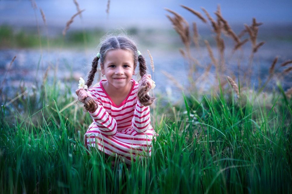 игривые косички