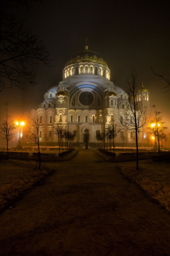 Над Кронштадтом туман