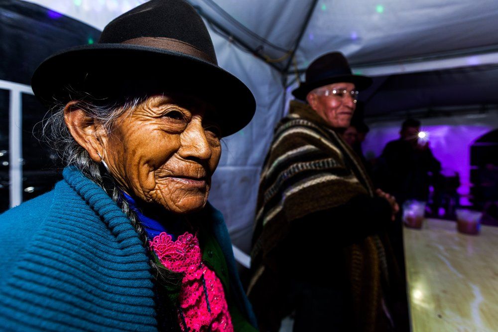 Watching the indigeous wedding