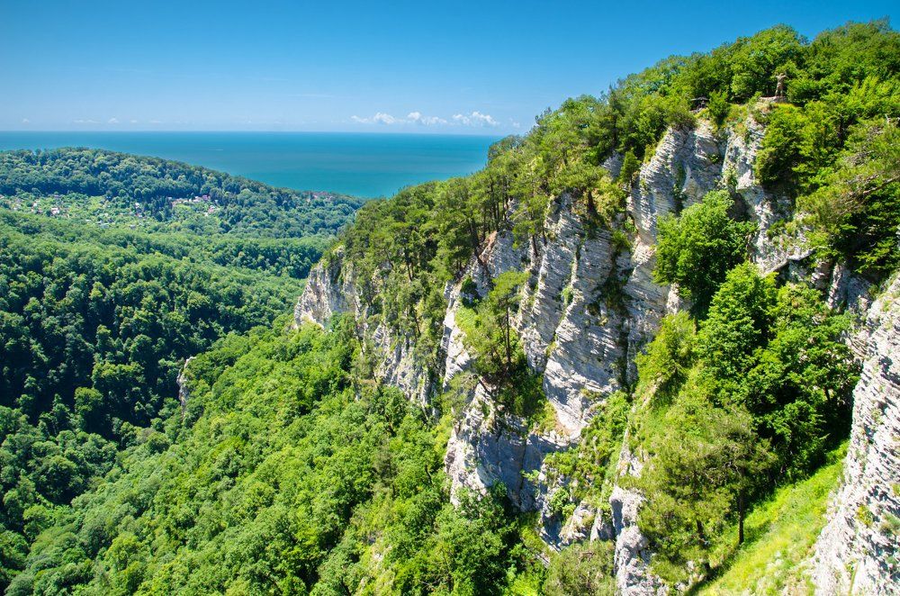 Вид с Орлиных скал, Сочи