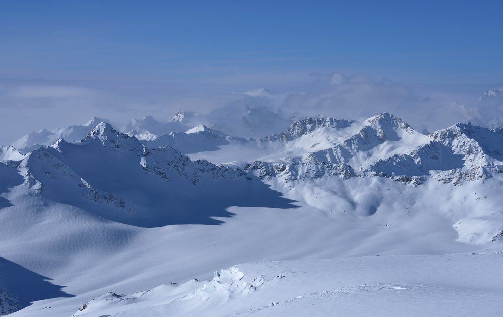 Горы, синие горы