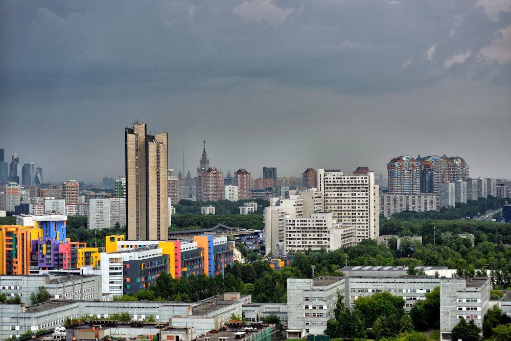 Москва вид с Юго-Запада