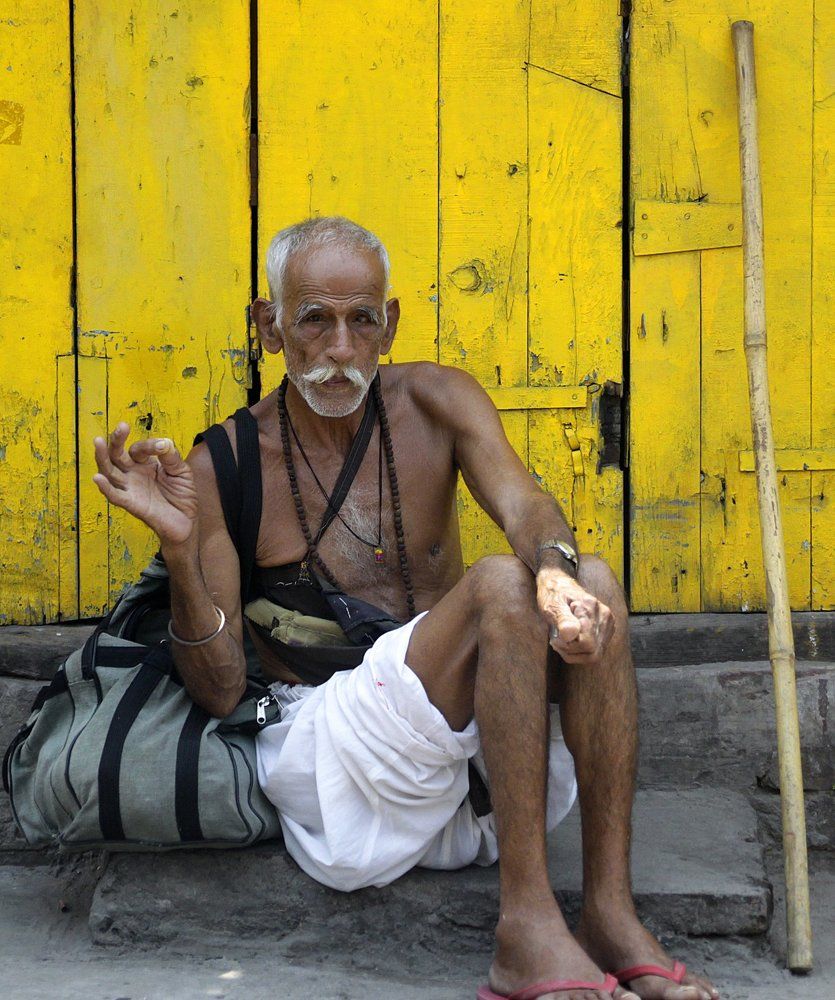 Old Man Waiting