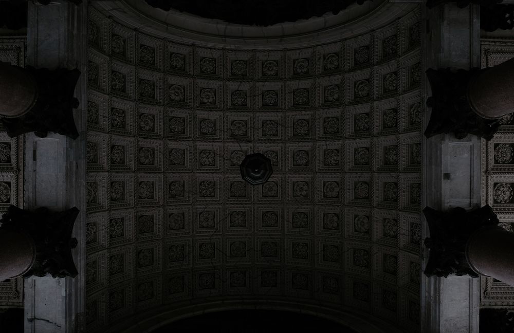 Потолок Исаакиевскго Собора.