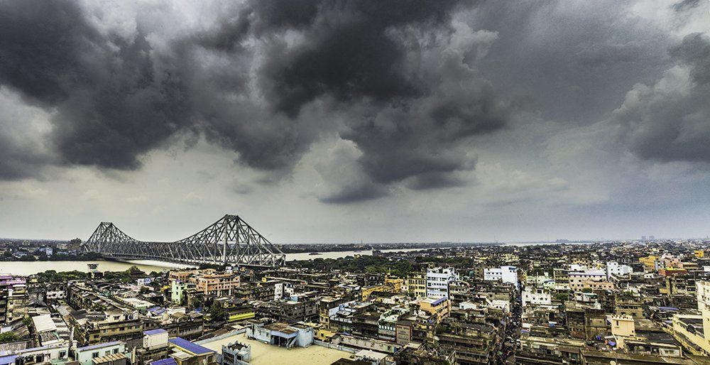 Howrah bridge.