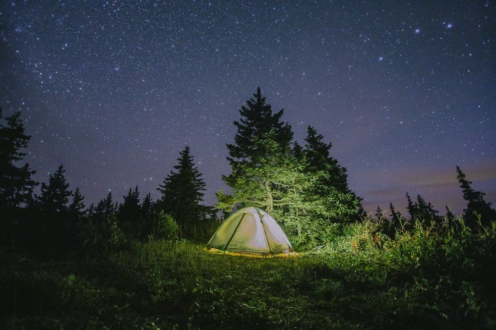 Ночёвка на Иремеле