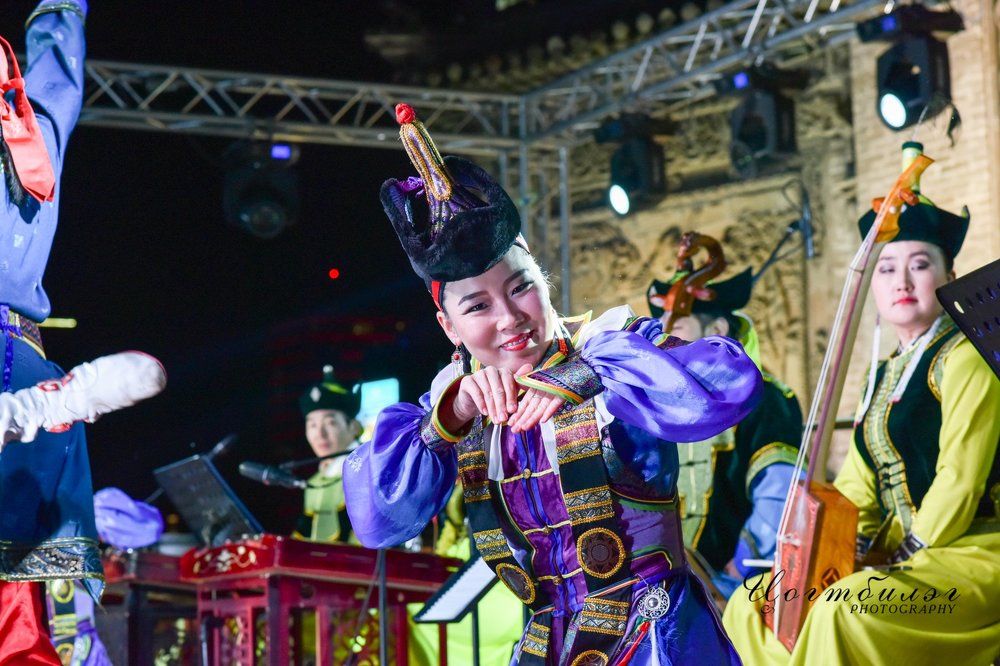 Mongolian national clothes