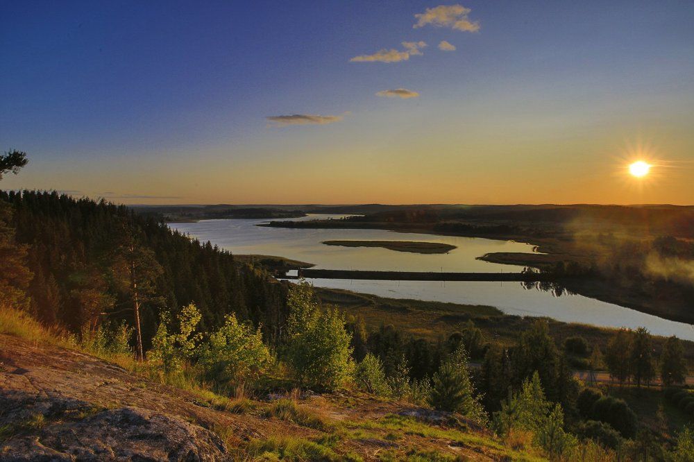 Вечер на Ладоге