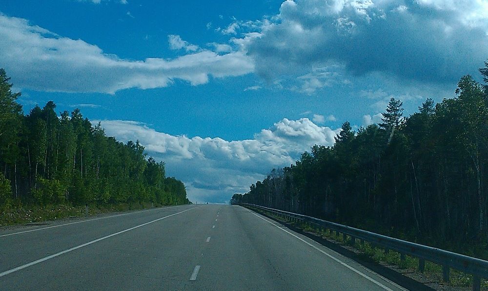 Дорога в облака..