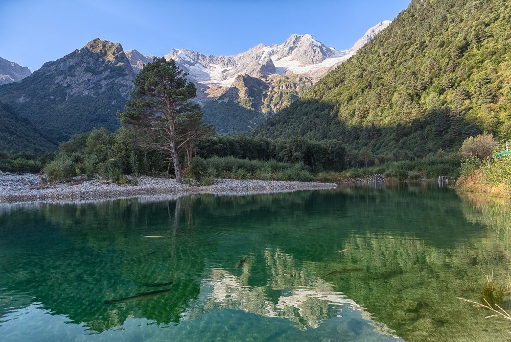 Утро в горах