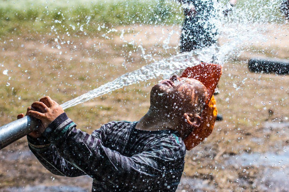 Жаркое лето