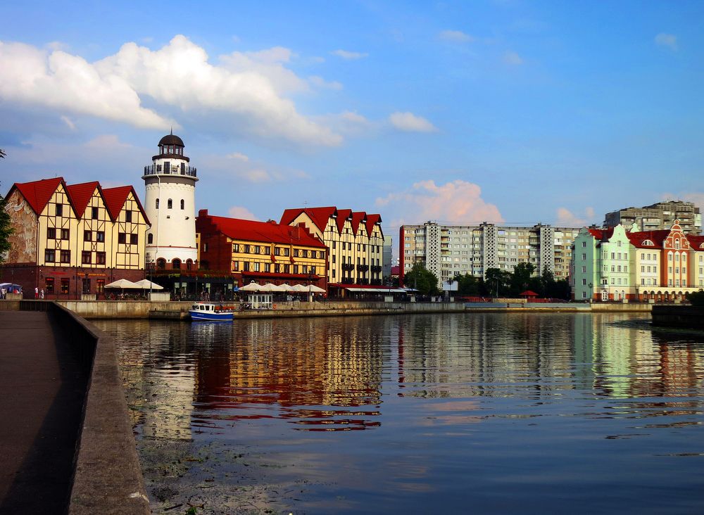 Рыбная деревня. Калининград.