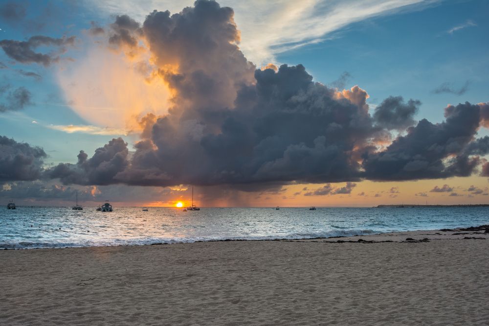 Sunrise over the Atlantic