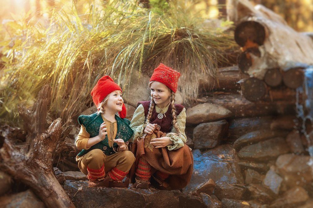 Веселые гномики