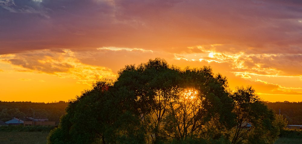Закат в глубинке
